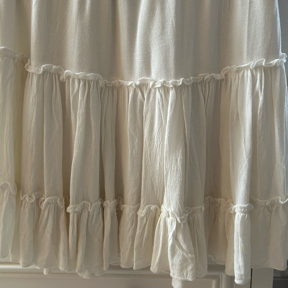 White Flowy Skirt - Picture 3 of 4